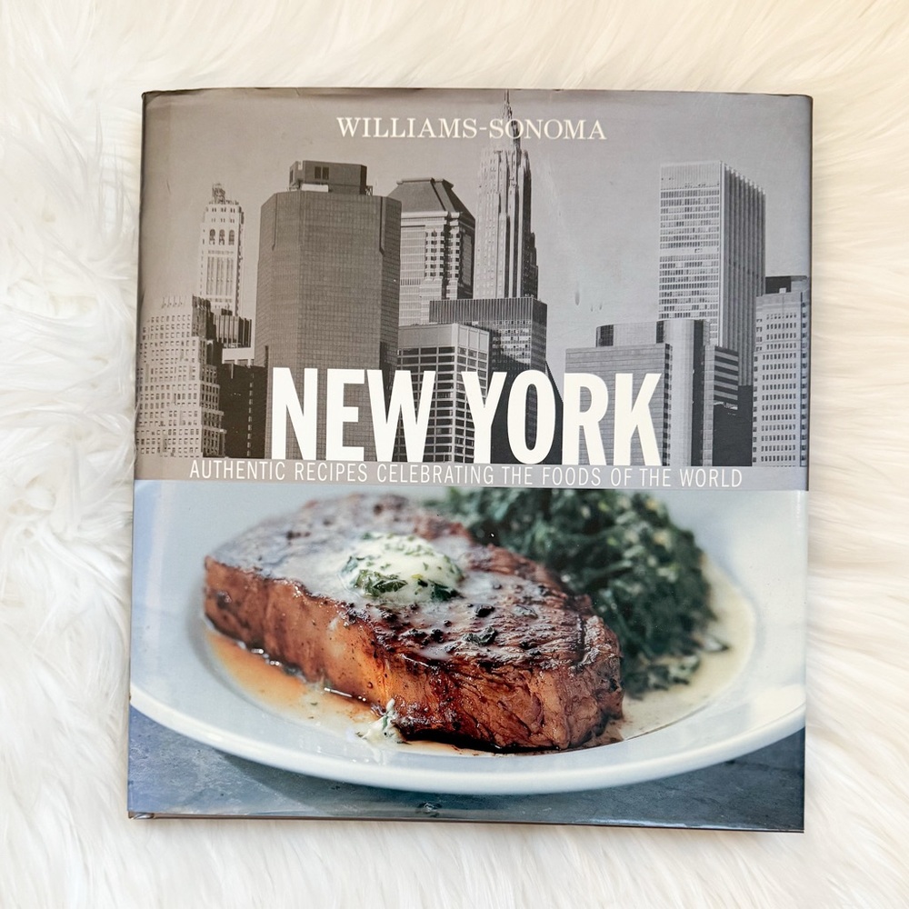 Williams Sonoma New York Cookbook/ Coffee Table Book